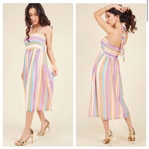 Mod cloth NEW Purposefully Piquant Midi Dress XS